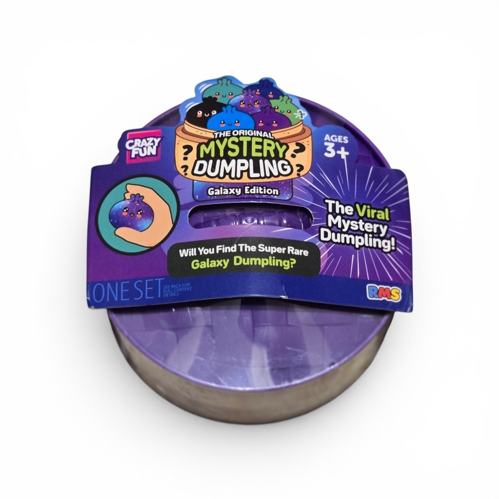 Crazy Fun Original Mystery Dumpling Galaxy Edition Squishy Toy RMS US unopened